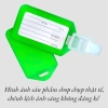Thẻ treo vali hành lý du lịch cho bé bằng nhựa, dây đeo đa màu sắc, giá chỉ 3.674 đồng 7