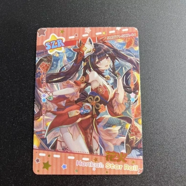 Thẻ Vòng Tròn Nhỏ Huayang Girl 1 Viên Đạn SZR Ganyu Hatsune Miku Anime Xinh Đẹp