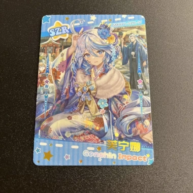 Thẻ Vòng Tròn Nhỏ Huayang Girl 1 Viên Đạn SZR Ganyu Hatsune Miku Anime Xinh Đẹp