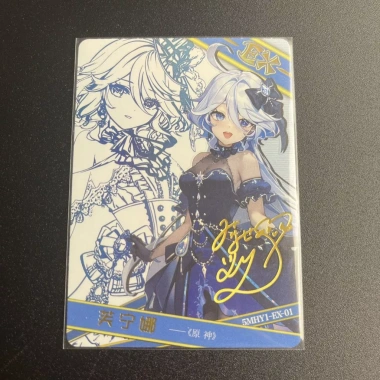 Thẻ Vòng Tròn Nhỏ Huayang Girl 1 Viên Đạn SZR Ganyu Hatsune Miku Anime Xinh Đẹp