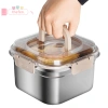 THEFEN Bình đựng thực phẩm nóng thép không gỉ, giữ ấm chân không, dung lượng cao dã ngoại
