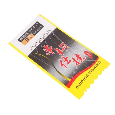 Thẻo Câu Chùm 5 Lưỡi Buộc Sẵn - Săn Cá To Dễ Dàng, Giá Chỉ 27.400 VND