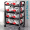 Thép cacbon không rỉ độ bền cao, giá để đồ bếp di động 237.000₫ - Bền tiện lợi 5