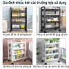 Thép cacbon không rỉ độ bền cao, giá để đồ bếp di động 237.000₫ - Bền tiện lợi 8
