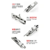Thép không gỉ 304 Bu Lông Dày Bảng Chống Cháy Bu Lông Ẩn Đôi Cửa Vô Hình TKO9 9