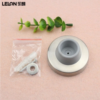 Thép không gỉ 304 + cao su chống va chạm – Đệm chặn cửa im lặng, bảo vệ cửa gỗ, kính, khách sạn 6