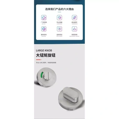Thép không gỉ 304 - Chỉ báo vệ sinh, vít tay tròn, khóa trung tâm, phụ kiện PWP0 - Giá ưu đãi 548.721đ 7