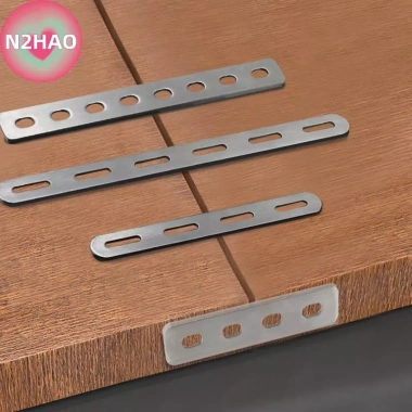 Thép không gỉ N2HAO Góc Phẳng Mending Đính Tấm - Cố Định, Kết Nối Tủ Kệ, Giá 53.900₫ 5