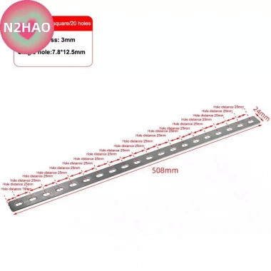 Thép không gỉ N2HAO Góc Phẳng Mending Đính Tấm - Cố Định, Kết Nối Tủ Kệ, Giá 53.900₫ 11