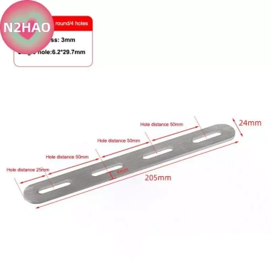 Thép không gỉ N2HAO Góc Phẳng Mending Đính Tấm - Cố Định, Kết Nối Tủ Kệ, Giá 53.900₫ 12