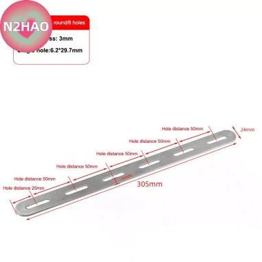Thép không gỉ N2HAO Góc Phẳng Mending Đính Tấm - Cố Định, Kết Nối Tủ Kệ, Giá 53.900₫ 13