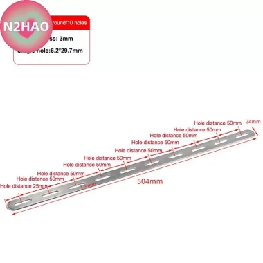 Thép không gỉ N2HAO Góc Phẳng Mending Đính Tấm - Cố Định, Kết Nối Tủ Kệ, Giá 53.900₫ 15