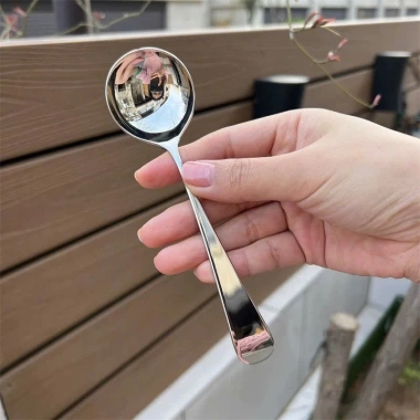 Thìa ăn cơm phở inox 316 NN90 đầu tròn tay cầm dẹp Tinh tế bền bỉ giá chỉ 49.000₫ 7 Thìa ăn cơm phở inox 316 NN90 đầu tròn tay cầm dẹp Tinh tế bền bỉ giá chỉ 49.000₫ 7