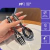 Thìa Ăn Dặm Bé - Bộ Thìa Dĩa Inox 304 Kèm Hộp Đựng, FREESHIP, 63.700 VND 2