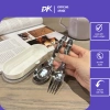 Thìa Ăn Dặm Bé - Bộ Thìa Dĩa Inox 304 Kèm Hộp Đựng, FREESHIP, 63.700 VND 6