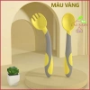 Thìa ăn dặm bẻ cong MISUTA cao cấp 2 chi tiết cho bé tập ăn Uni Baby giá 40.000 VND