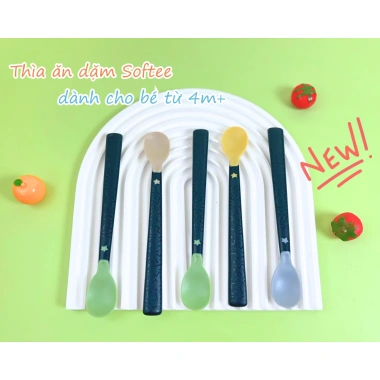 Thìa Ăn Dặm Tommee Tippee Softee Kháng Khuẩn - An Toàn cho Bé Yêu, Giá 69.000 VNĐ