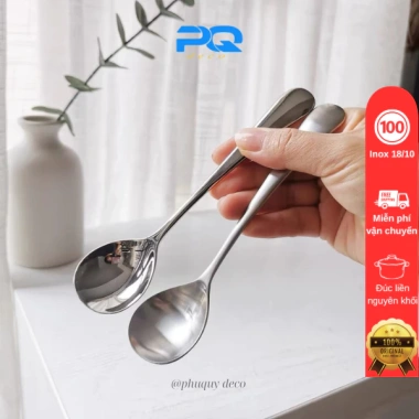 Thìa bé inox 316 Vogue Ella đúc nguyên khối ăn cơm cháo sup - Giá chỉ 49.000 VND giảm từ 63.210 Thìa bé inox 316 Vogue Ella đúc nguyên khối ăn cơm cháo sup - Giá chỉ 49.000 VND giảm từ 63.210