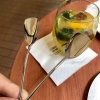 Thìa chanh pha cafe tay cầm dài inox 304 - Muỗng gia vị đa năng cho đá, mật ong, hoa quả, dầm sinh tố Gb97 - Giá 25.000 6
