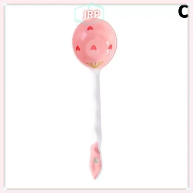Thìa Gốm Dâu Trái Cây JRP Dễ Thương Tay Cầm Dài Phụ Kiện Nhà Bếp Giá 30.140₫