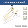 Thìa inox 304 mạ vàng 13-15-17 cm - Dụng cụ pha trà, cà phê, giá 5.781 VND