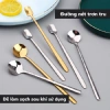 Thìa inox 304 mạ vàng 13-15-17 cm - Dụng cụ pha trà, cà phê, giá 5.781 VND 7