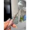 Thìa inox ăn cơm tay cầm ngọc trai không rỉ, cao cấp dày cán dài - chỉ 17.000₫