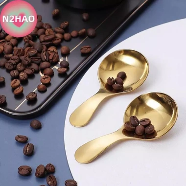 Thìa inox dễ thương tay cầm ngắn vàng kem - dùng cho trà, cà phê, gia vị, trẻ em, nhà bếp - 37.950₫ 3 Thìa inox dễ thương tay cầm ngắn vàng kem - dùng cho trà, cà phê, gia vị, trẻ em, nhà bếp - 37.950₫ 3
