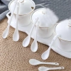 Thìa Khuấy GOJO Tay Cầm Dài Mini Màu Trắng - Flatware Gốm Thìa Trà Cà Phê Giá 36.080 VND 7