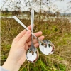 Thìa muỗng inox 18/10 đầu tròn cao cấp - ăn cơm, phở, giảm giá 49k 3