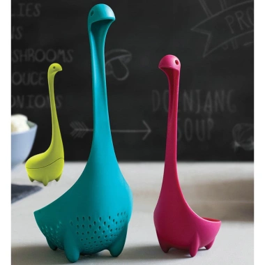Thìa Nhựa Loch Ness Monster Hoạt Hình - Dụng Cụ Nhà Bếp Độc Đáo, Giá 135.300₫