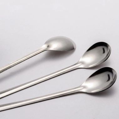Thìa sinh tố, trà sữa nhôm dài 10 cái dày dăn, nhỏ gọn, tiện lợi - 33.000 VND