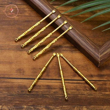 Thìa Tai AACAR Retro Giả Đồng Thau Di Động - Dụng Cụ Làm Sạch Tai Giá 6.270 VND
