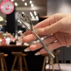 Thìa tròn nhỏ thép không gỉ N2HAO - trộn cà phê, mật ong, gia vị, kem, tráng miệng, dễ vệ sinh cho gia đình 2