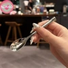Thìa tròn nhỏ thép không gỉ N2HAO - trộn cà phê, mật ong, gia vị, kem, tráng miệng, dễ vệ sinh cho gia đình 3