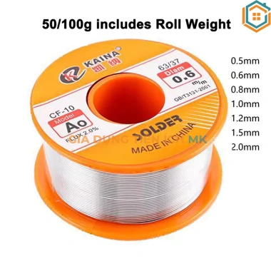 Thiếc hàn chì KAINA 63/37 50g - Dây hàn chất lượng cao, giá ưu đãi 45.000₫ 3