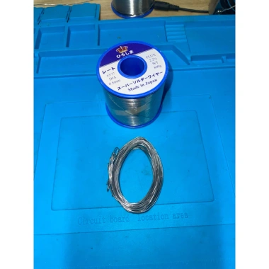 Thiếc hàn Sn63 chất lượng cao, hàn chắc trên pin Lithium - Giá chỉ 34.000 VNĐ