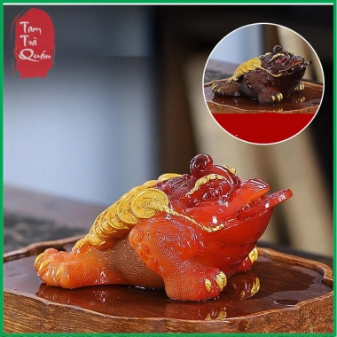 Thiềm thừ ngâm kim tiền đổi màu - Decor bàn trà sang trọng, giá ưu đãi 95.600₫ 10 Thiềm thừ ngâm kim tiền đổi màu - Decor bàn trà sang trọng, giá ưu đãi 95.600₫ 10