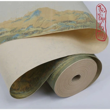 Thiên Lí Giang Sơn 10m Giấy Xuyến Chỉ Luyện Viết Chữ Thư Pháp Hán Việt, Kẻ Ô Vuông Ô Dọc 2-3cm - Giá ưu đãi 104.000₫ 4