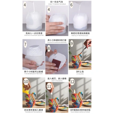 Thiên Nga Nhím Thịt Cừu Chậu Cây Xi Măng Silicon Mọng Nước Phim DIY Giá ưu đãi 125.895đ