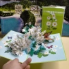 Thiệp 3D Dựng Giấy Nổi Vườn Hoa Xuyến Chi Pop Up Card Giá Ưu Đãi 39.000 VND