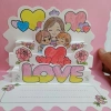 Thiệp 3D hoa nổi 14/2 8/3 20/10 20/11 - thiệp sinh nhật handmade giảm giá 35.000đ 8