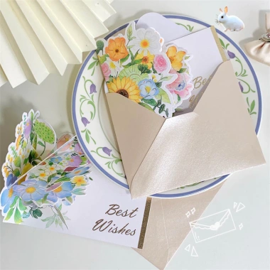 Thiệp 3D Pop Up Chúc Mừng đa chủ đề, mẫu chọn TOMI 314 - Giá 32.000đ 5