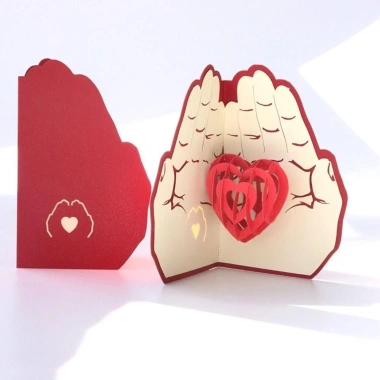 Thiệp 3D Pop-Up Tiezi Ngày Lễ Tình Nhân – Chúc Mừng Yêu Thương, Thiết Kế Sáng Tạo, Giá 59.076₫ 5