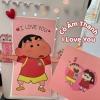Thiệp 3D Shin Chan I Love You âm thanh – Thiệp tỏ tình sáng tạo Life Plus TGA03 45.000₫