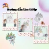 Thiệp 8/3 A4 Tô Màu Handmade Hoa Nổi Giá Rẻ 10 Cái 14.900 VNĐ - Tặng Mẹ Cô Bé Mầm Non Tiểu Học 6