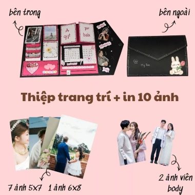 Thiệp 8/3 Jasmine Handmade - Phụ Nữ Việt Nam, Kỉ Niệm, Anni, Sinh Nhật - Giá 75.000 7