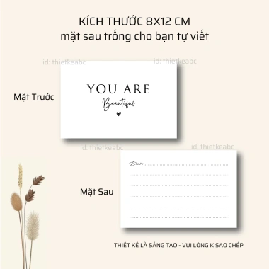 Thiệp 8/3 và 20/10 - Thiệp chúc mừng, quà tặng, số lượng nhiều, rẻ đẹp, chỉ 59.000₫ (giá gốc 76.700₫) 5