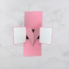 Thiệp bật trái tim 2 ảnh - Heart Pop Up Card cho scrapbook, giá chỉ 9.000₫