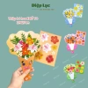 Thiệp bó hoa sáng tạo KHỔ TO 19x27cm - Ngày 20/11, 8/3, 14/2, 20/10, Ngày Nhà Giáo - Giá 40.860 VND 3